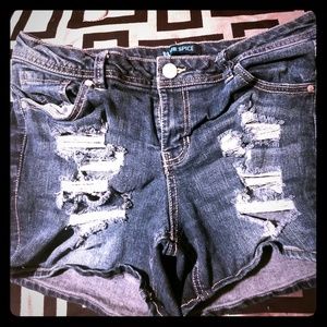 Blue Spice jean shorts great condition